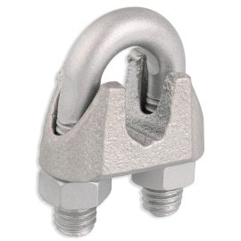 Safeline-FP product image of the Malleable Wire Rope Clip (Import), a metal bolt for construction safety.